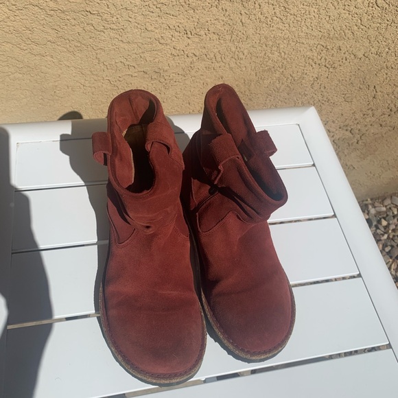 Birkenstock Luton port wine suede boots size 37 L - Picture 2 of 16